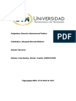 Discurso Sobre El Agua A La ONU