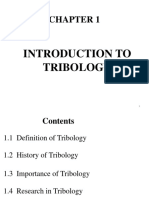 Chp1 - Introduction To Tribology - Lect - Ver. 1.0 - 20221125