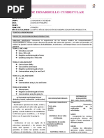 Plan de Desarrollo Curricular - Gentileza Editorial Acti 2023