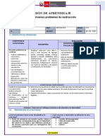 Sesión de Aprendizaje