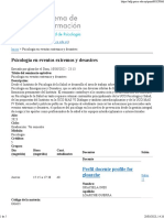 Psicología en Eventos Extremos y Desastres: Perfil Docente Profile For Gloarche