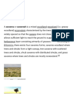 Savanna: Britannica, There Exists Four Savanna Forms Savanna Woodland Where