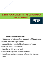 1.2 Introduction To The Concept of Map-Reading