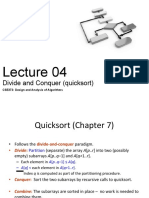 Quicksort Algorithm