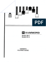 Hammond xb3-xc3 Om