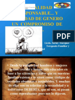 Sexualidad Responsable... Y Equidad de Genero Un Compromiso de Vida