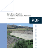 Dam Break Analysis For Aparan Reservoir, Armenia: Per Ludvig Bjerke