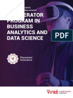 Accelerator Program in Business Analytics and Data Science: Placement Assurance