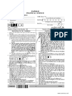 NTA UGC NET Political Science Paper 2 December 2014