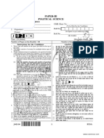 NTA NET Political Science Paper 3 Sep 2016