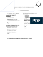 Examen I Técnicas de Administración de Medicamentos