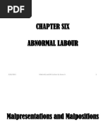 Chapter Six Abnormal Labour: 3/28/2023 Maternity and RH Lecture by Kusse U. 1