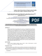 Multi-Temporal Analysis of The Glacier Retreat Using Landsat Satellite Images in The Nevado of The Ampay National Sanctuary, Peru