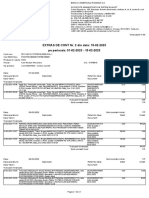 Pe Perioada: 01-02-2023 - 15-02-2023 EXTRAS DE CONT Nr. 2 Din Data: 15-02-2023