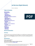 ISDN (Integrated Services Digital Network) Interface: Document Revision 1.1 (Fri Mar 05 08:15:11 GMT 2004)