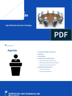 Tarea Coursera - Visuales - Construcción de PowerPoint - Modelo de Gobierno de Procesos