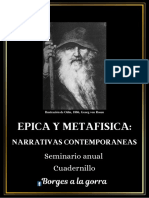 Cuadernillo Epica y Metafisica, Narrativas Contemporáneas