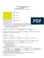 Third Grading Math Periodical Examination