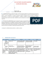 PLANIFICACION DE LA SEMANA DE ADAPTACION (4 Años) CORREGIDO