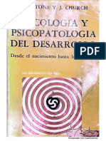 Psicología y Psicópatología Del Desarrollo