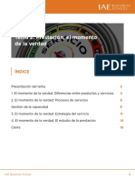 Tema 2: Prestación, El Momento de La Verdad: Índice