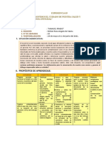 I. Datos Generales:: 1. I.E.: 2. Docente: 3. #De Semanas: 4. Temporalización