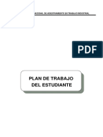 Plan de Trabajo Del Estudiante