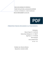 Trabajo de Principios Fisicos Aplicados A La Fisioterapia