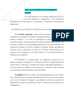 Análisis Del Preámbulo de La Constitución de La República Bolivariana de Venezuela