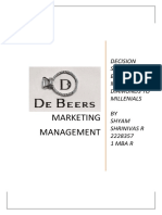 De Beers Decision Sheet