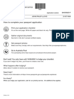 How To Complete Your Passport Application