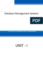 Database Management Systems