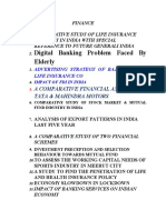 Digital Banking Problem Faced by Elderly: A Comparative Financial Analysis of Tata & Mahindra Motors