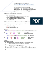 Present Perfect Continuous - With Jessica