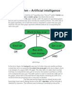 AO Algorithm - Artificial Intelligence: AND-OR Graph