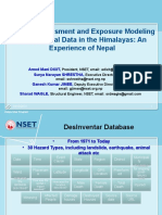 Hazard Assessment and Exposure Modeling Using Digital Data in The Himalayas: An Experience of Nepal