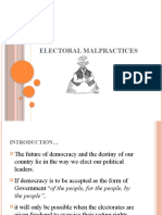 Electoral Malpractices