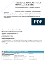 Diseases of The Renal Microvessesls: Thrombotic Microangiopathy