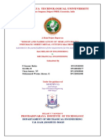 Visvesvaraya Technological Univeversity: Design and Fabrication of Semi Automatic Pneumatic Sheet Metal Cutting Machine