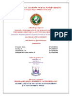 Visvesvaraya Technological Univeversity: Design and Fabrication of Semi Automatic Pneumatic Sheet Metal Cutting Machine