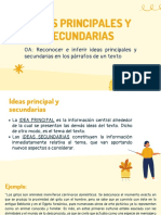 Ideas Principales y Secundarias