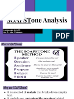 Soapstone Analysis