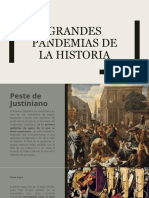 Grandes Pandemias de La Historia