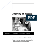 Control de Calidad Prendas Acabadas