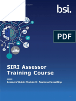 (SIRI Assessor Training) Module 3 - v2