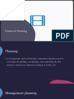 Financial Planning