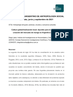 Cultura Global/realización Local: Apuntes para El Estudio de La Creación Del Mercado de Manga en Argentina (1999-2009)