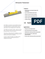 ULTRAFLOW U1000 Ultrasonic Flowsensor: Features