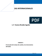 Finanzas Internacionales: L.F. Yessica Ricalde Aguilar