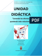 Unidad Didáctica: "Lavando Los Dientes, Quedarán Más Relucientes"